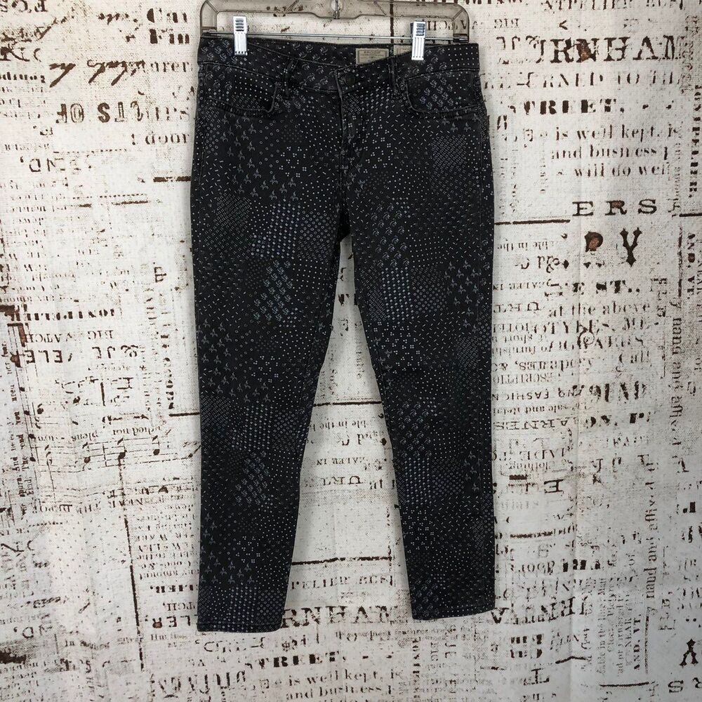 All Saints Low Rise Cropped Skinny Jeans